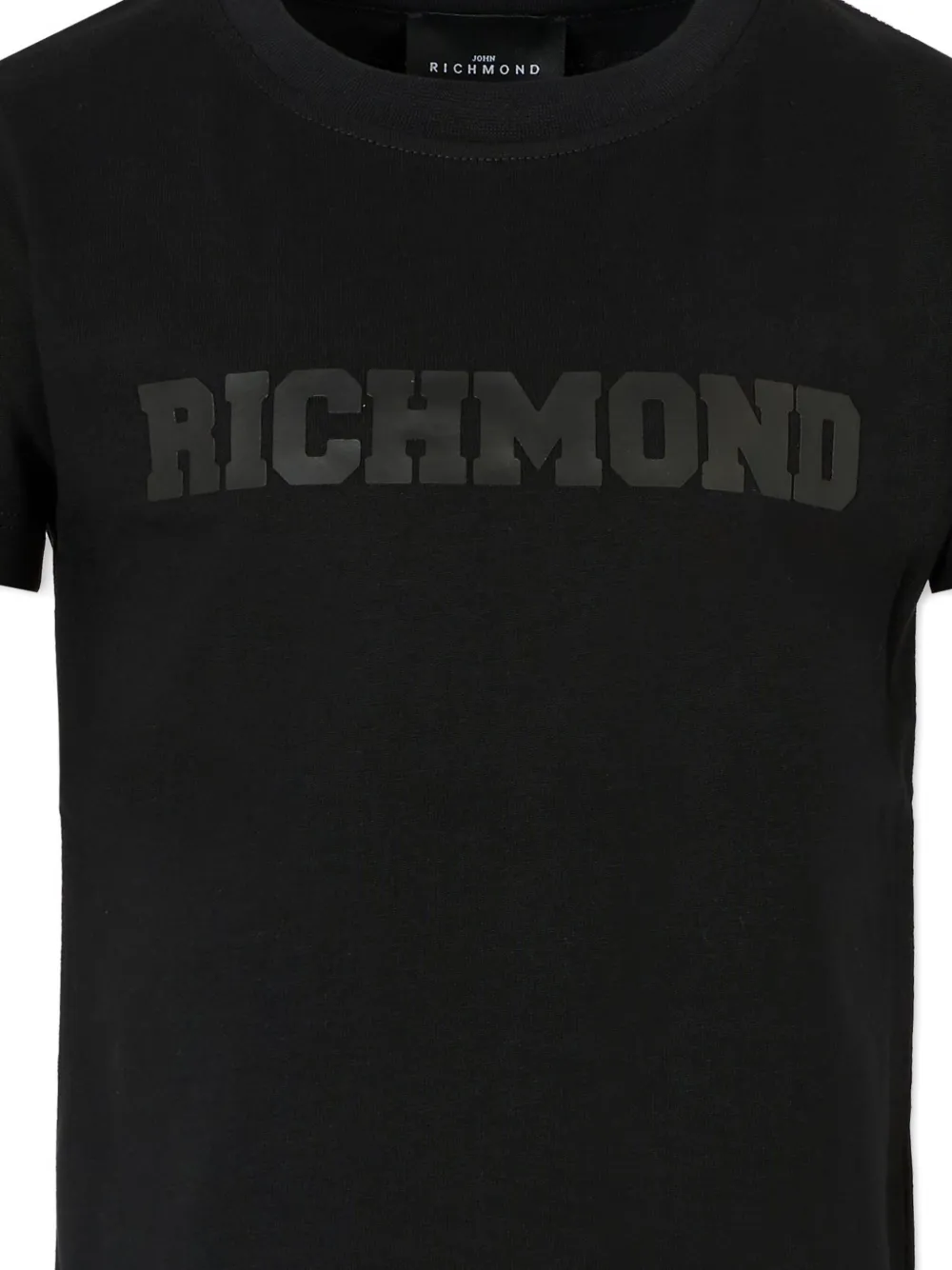 John Richmond Junior logo-print cotton T-shirt Zwart
