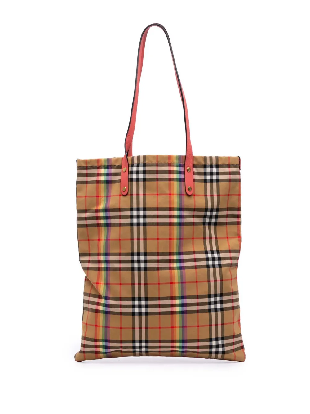 2000-2017 House Check Canvas Rainbow tote bag