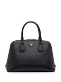 Prada Pre-Owned 2010-2025 Medium Saffiano Lux Promenade satchel - Black