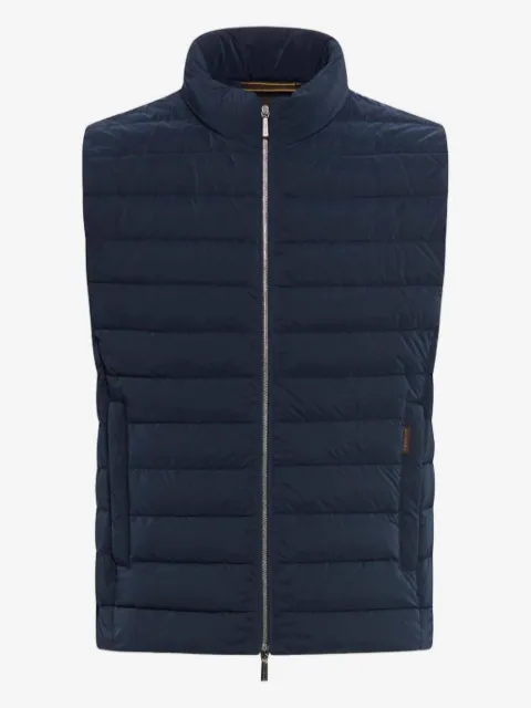 Moorer quilted zip-front gilet