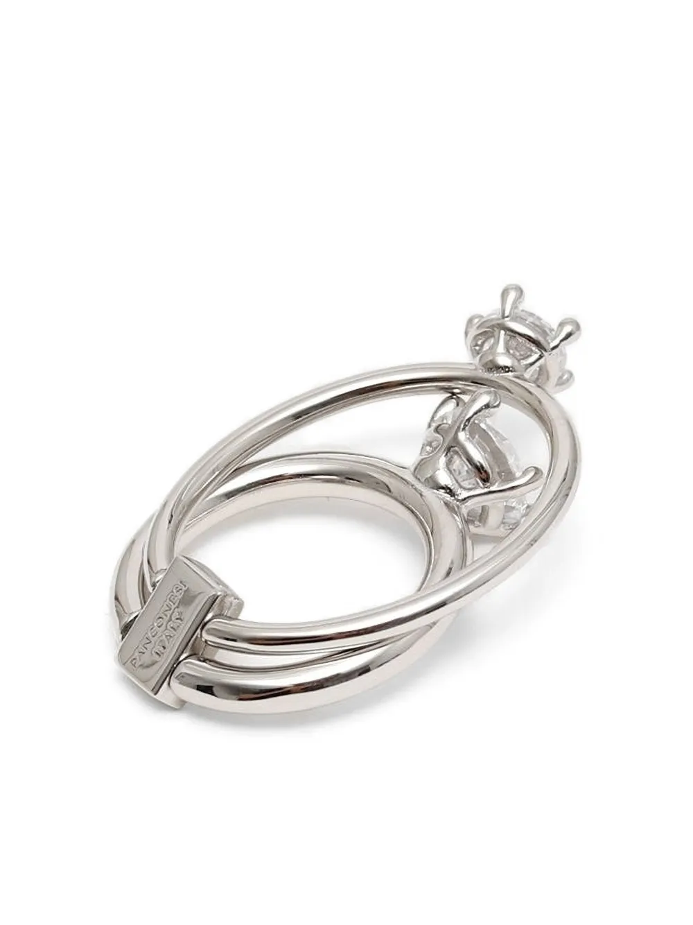 Panconesi double-rings (pack of two) - Zilver