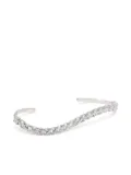 Panconesi crystal-embellished ear cuff - Silver