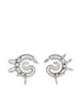 Panconesi spiral-ring earrings - Silver