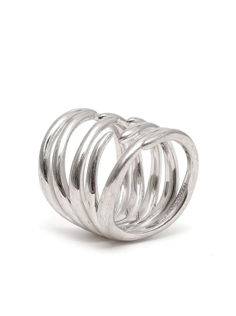 Panconesi Ring met meerdere banden - Zilver
