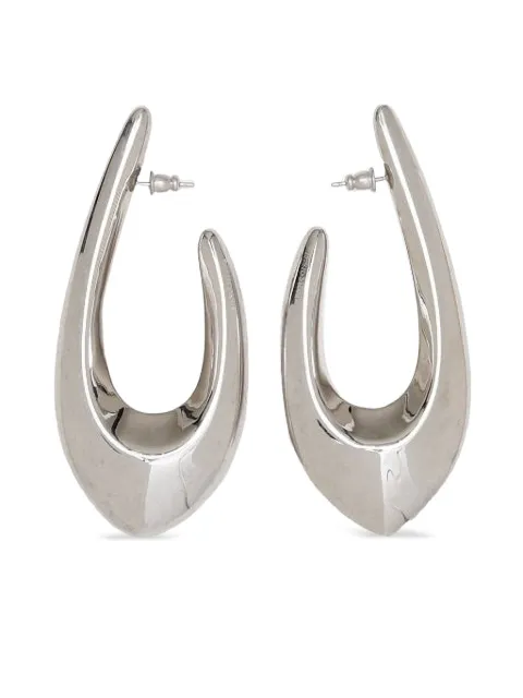 Panconesi teardrop-shaped hoop earrings