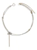 Justine Clenquet Amber double-chain necklace - Gold
