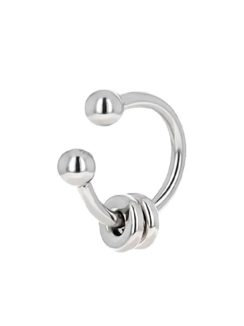 Justine Clenquet Bless Earring In Silver