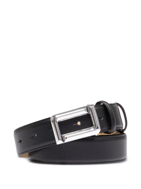 Lancel cinturón con hebilla rectangular
