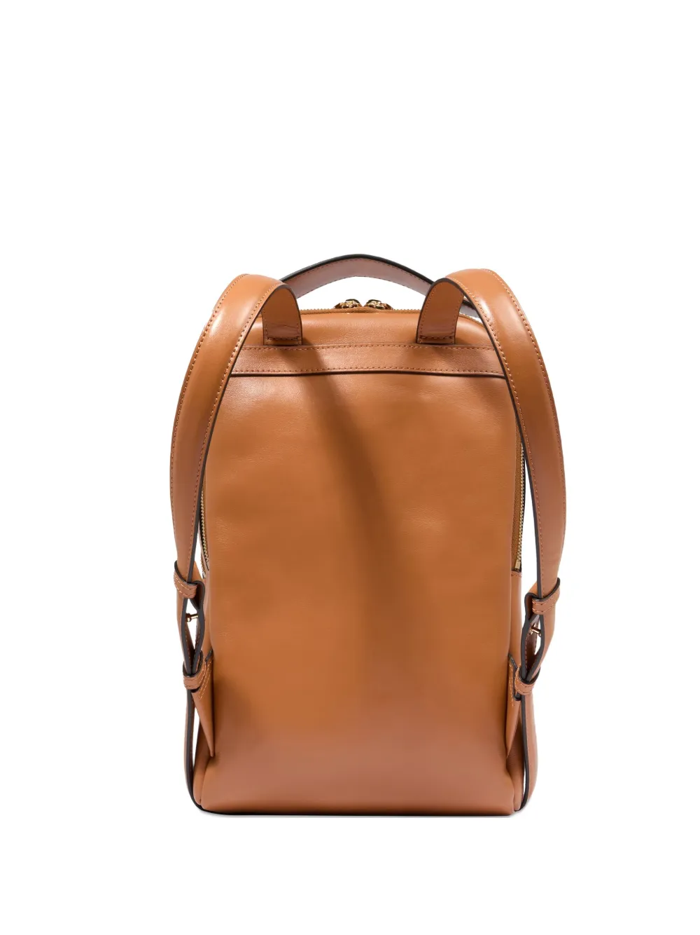 Lancel Origami Leather Zip-fastening Backpack In Brown