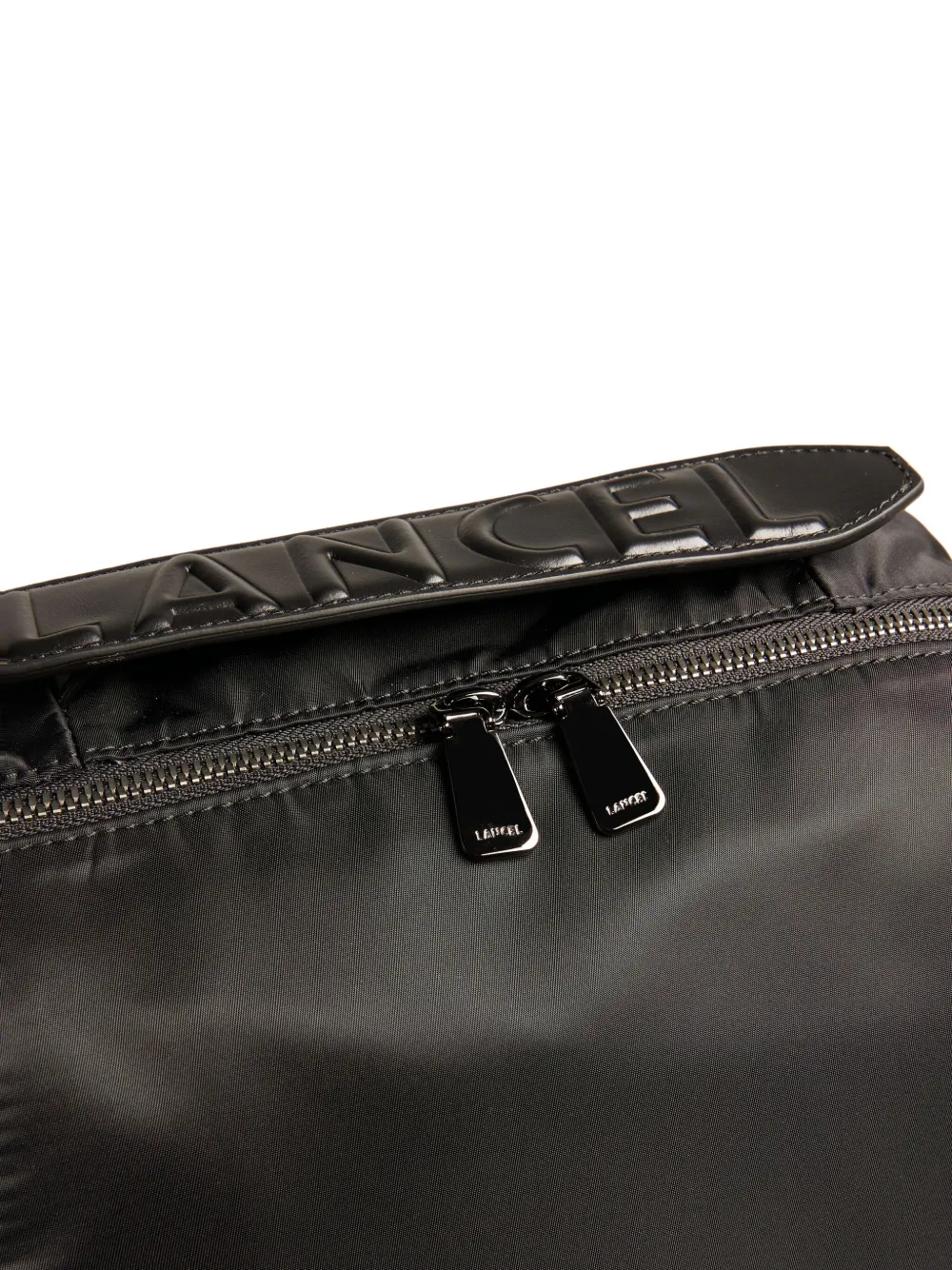 Lancel Rugzak met logopatch Zwart