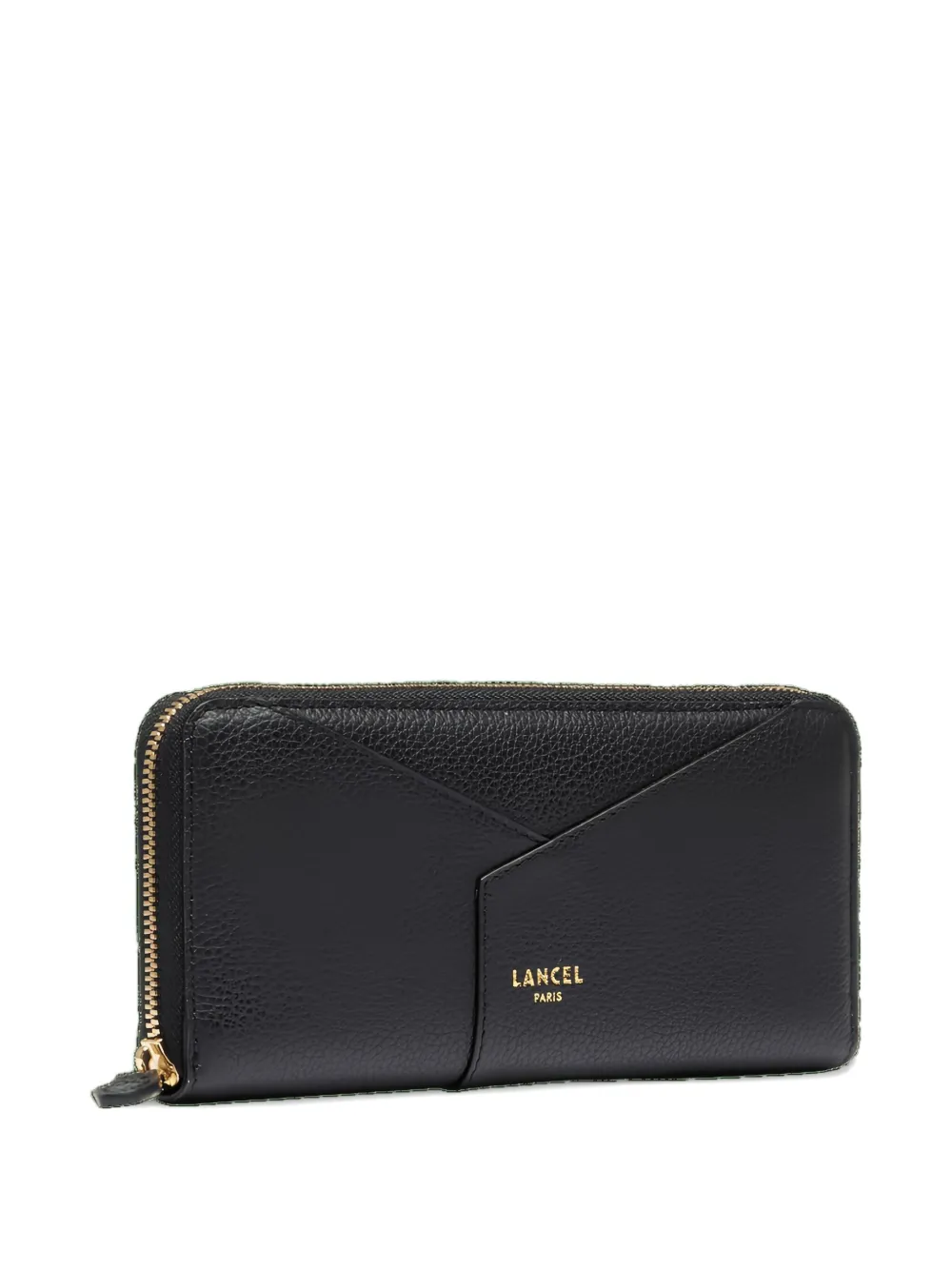 Lancel Enveloppe Zip Wallet In Black