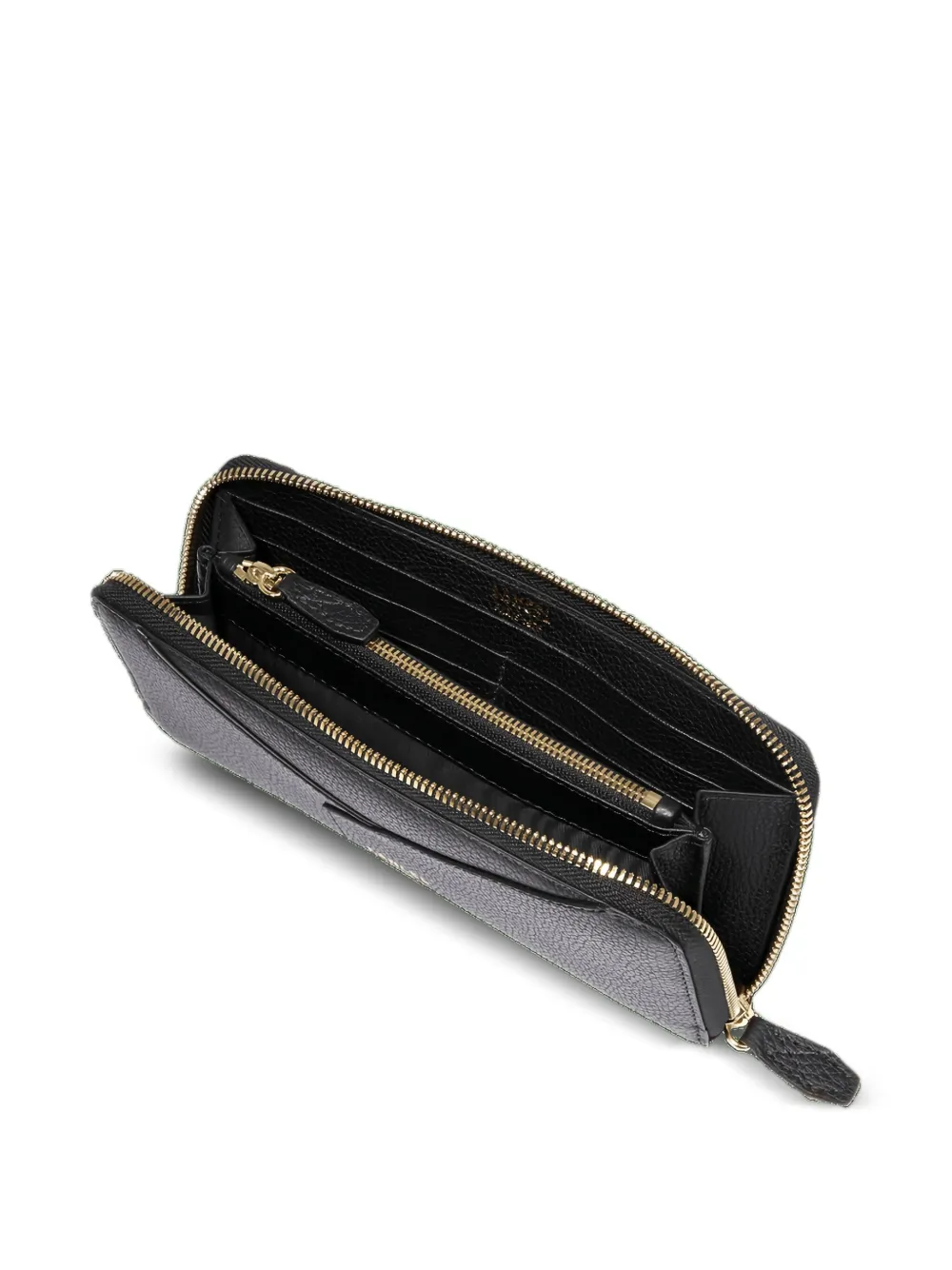 Lancel Enveloppe portemonnee met rits Zwart