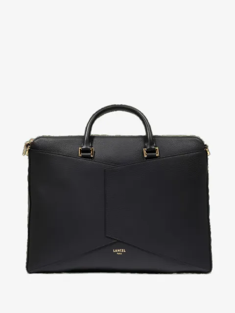 Lancel Enveloppe leather laptop bag