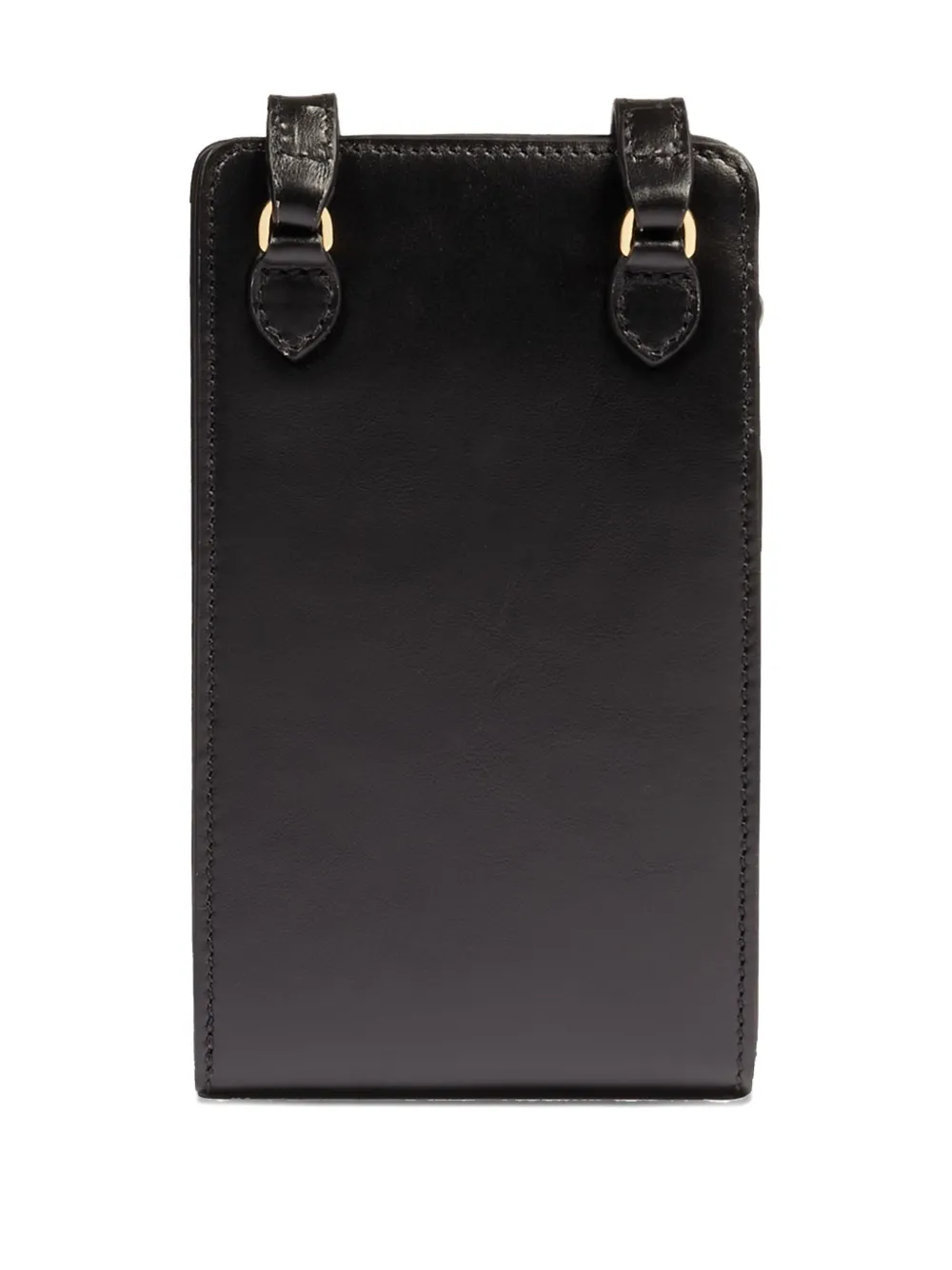 Lancel Origami leren tas met rits Zwart