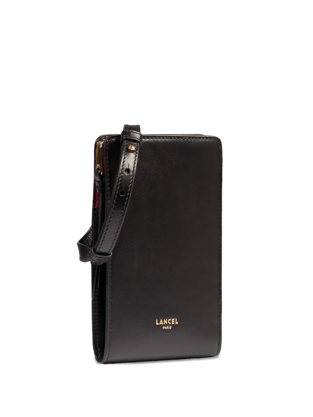 Lancel Origami zip-top leather bag - ブラック Lancel Origami zip-top leather bag - ブラック