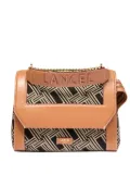 Lancel Ninon geometric-pattern crossbody bag - Black