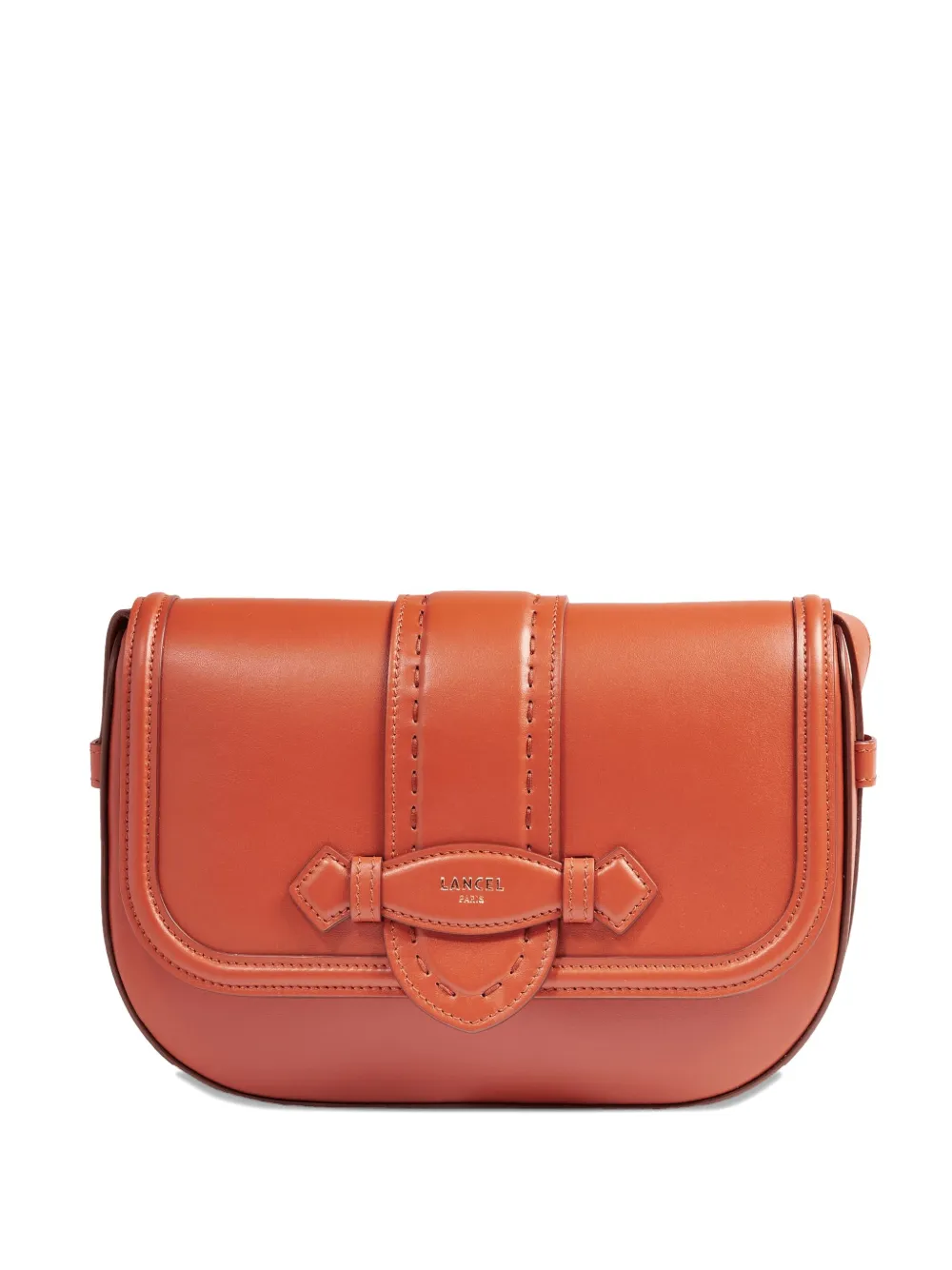 Lancel Sienna レザーショルダーバッグ M - ブラウン Lancel Sienna レザーショルダーバッグ M - ブラウン