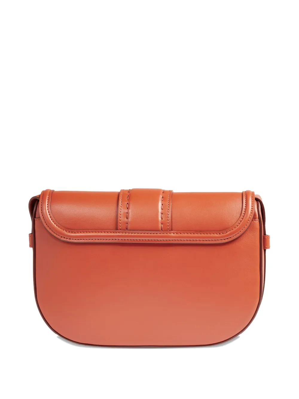Lancel Medium Sienna Leather Cross-body Bag In Brown