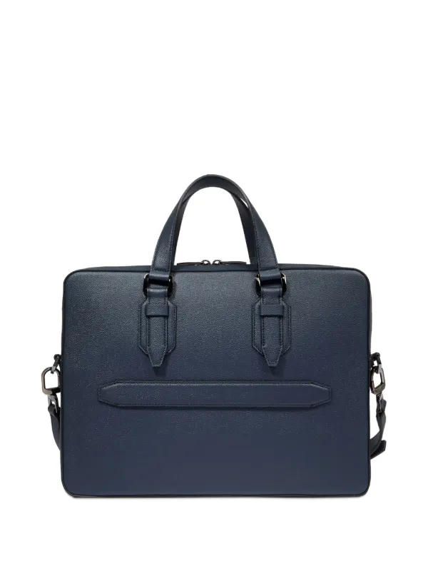 Lancel レザーバックル ビジネスバッグ | ブルー | FARFETCH JP