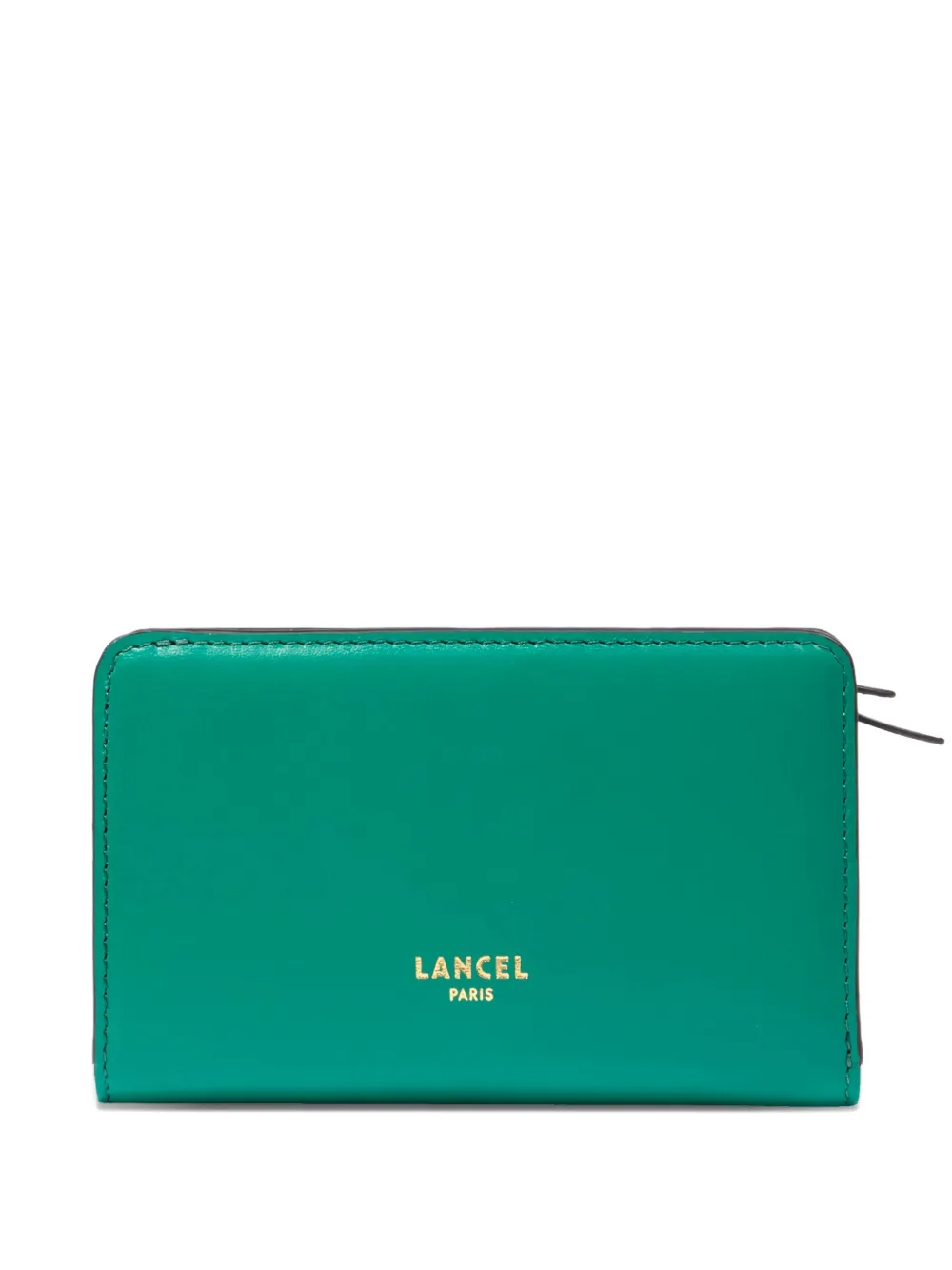 Lancel Zip-fastening Bi-fold Wallet In Green