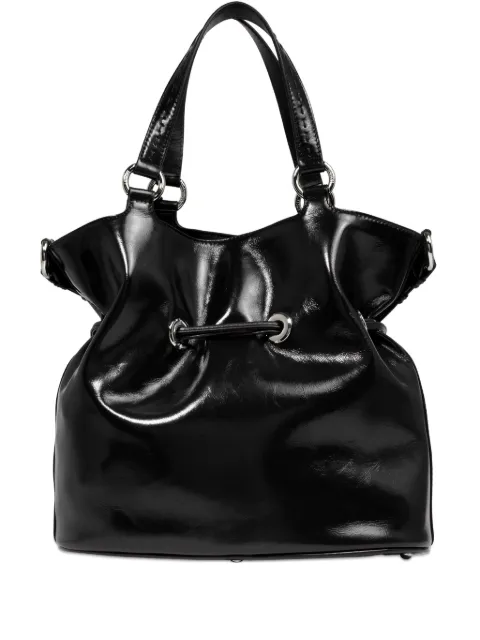 Lancel medium Premier Flirt drawstring leather shoulder bag