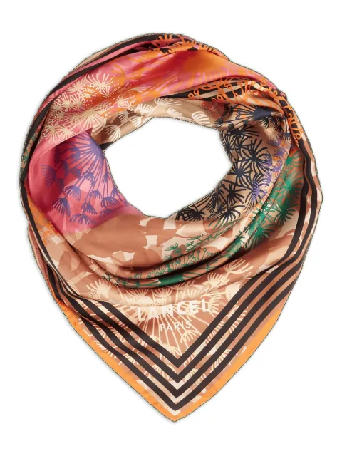 Lancel Quadri Feux D'Artifice-motif scarf