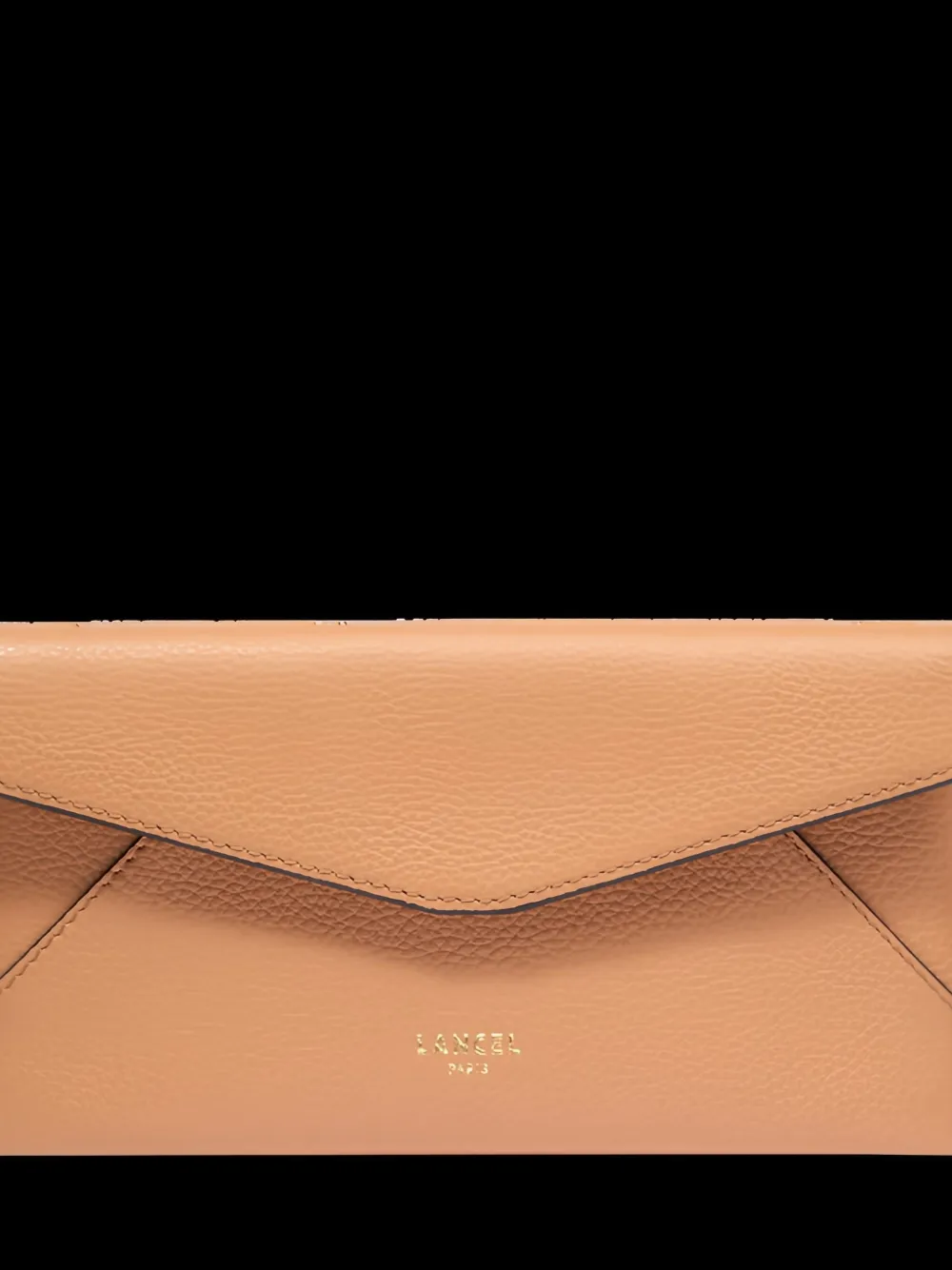 Lancel Envelope Clutch Bag In Pink