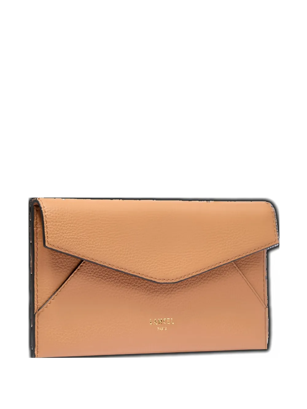 Lancel Envelope Clutch Bag In Pink