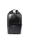 Lancel small Origami double-zip leather backpack - Black