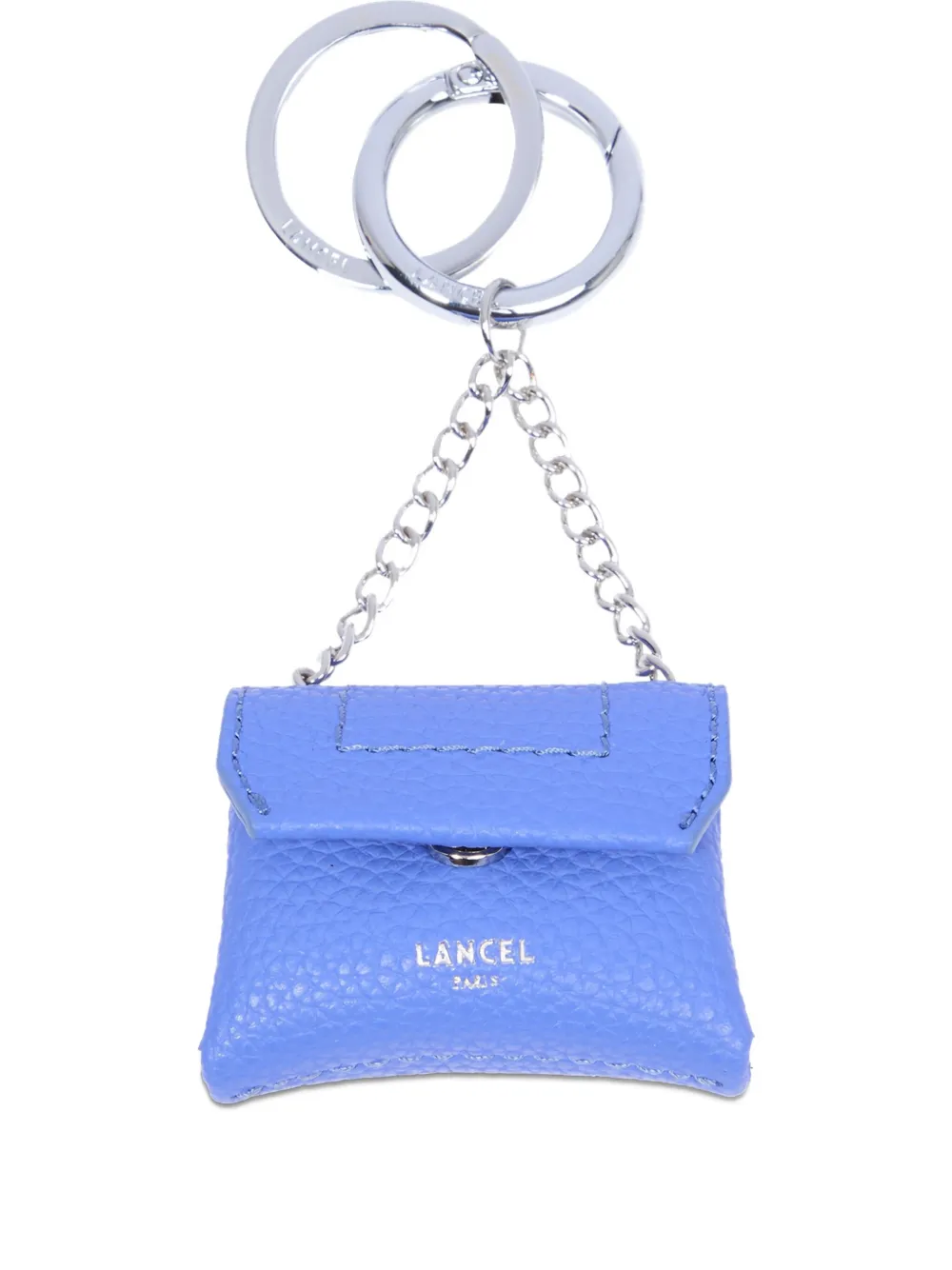 Lancel Ninon leather keyring | Blue | Image 1