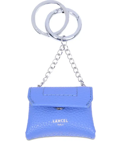 Lancel Ninon leather keyring