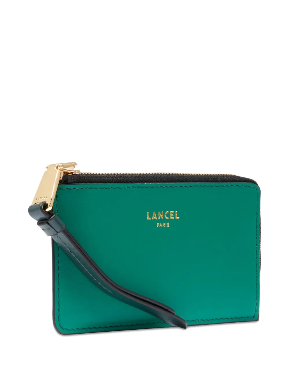 Lancel Pasjeshouder met ritssluiting Groen
