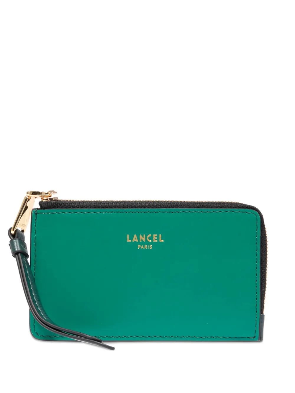 Lancel zip-fastening card holder | Green | Image 1