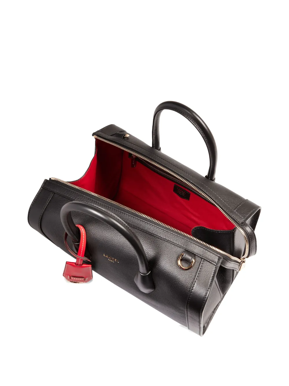 Lancel Bcbg Tote Bag Aus Leder In Black