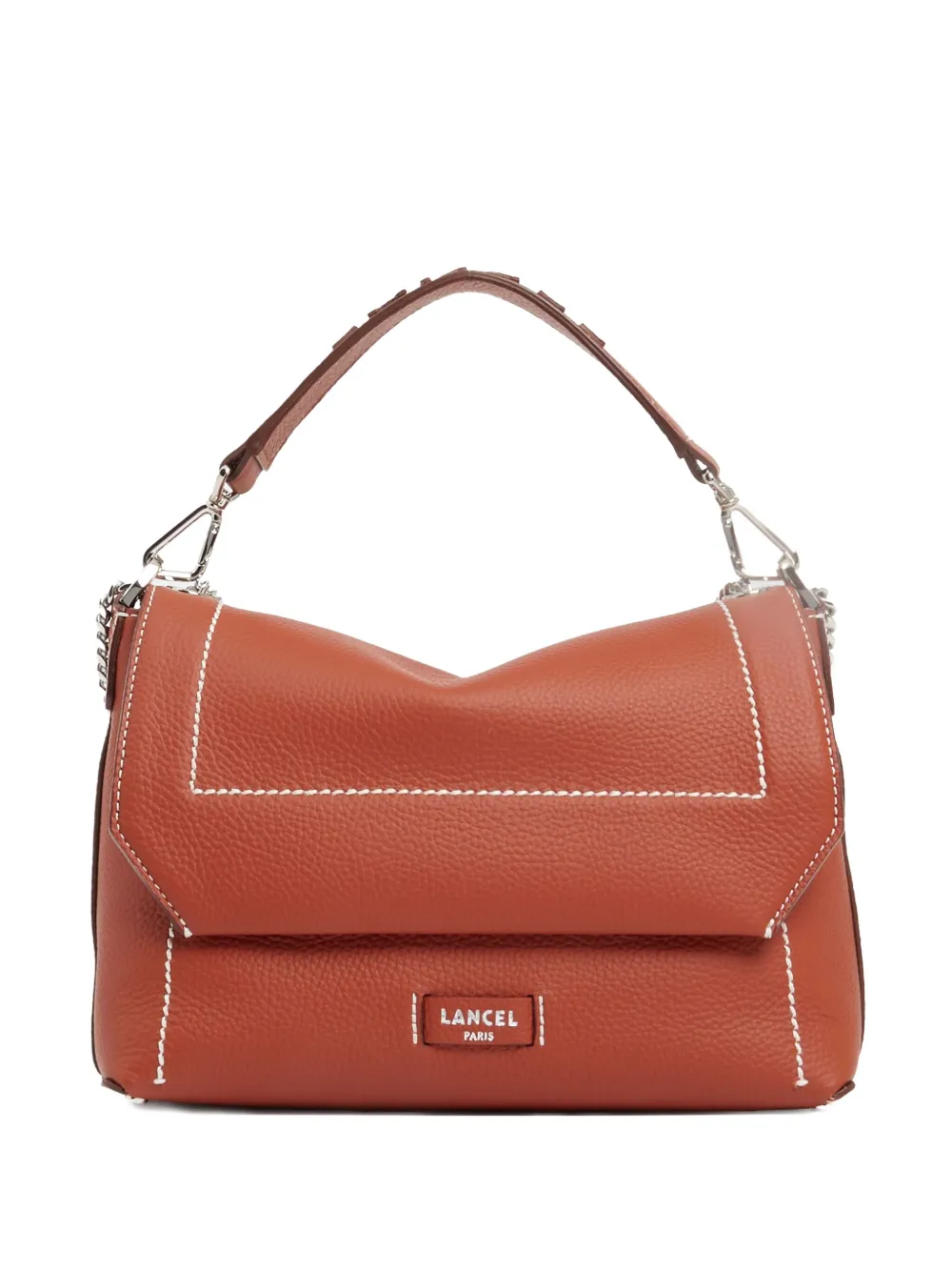 Lancel medium Ninon Soft tote bag D0 BRICK