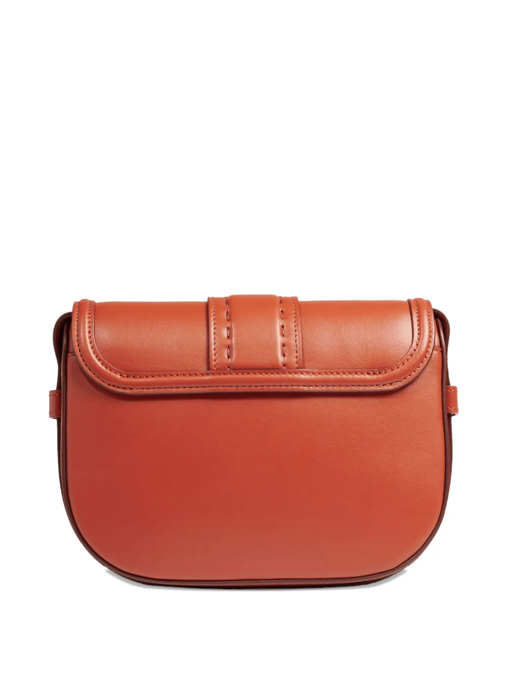 Lancel Sienna leren boekentas met omslag Bruin