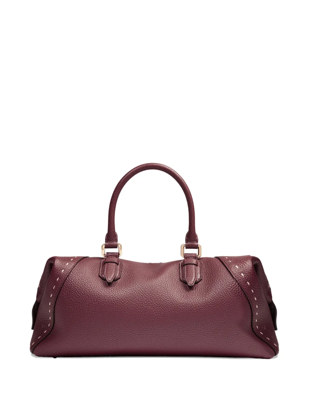Lancel Boston leren shopper Rood