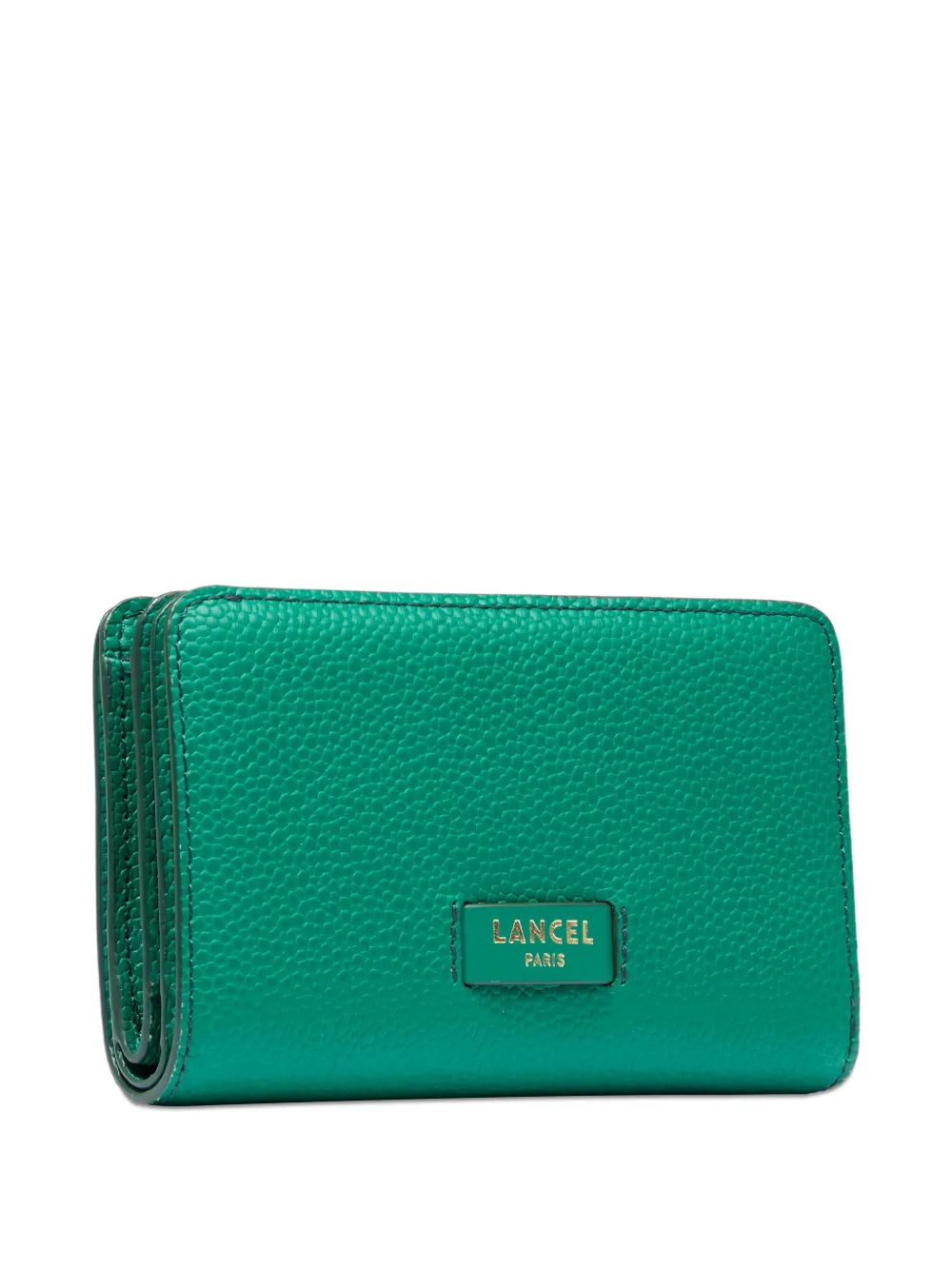 Lancel Leather Bi-fold Wallet In Blue