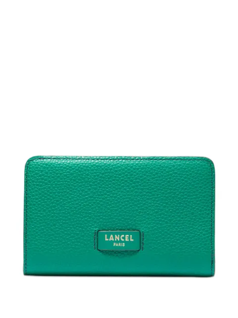 Lancel portefeuille en cuir à design pliant