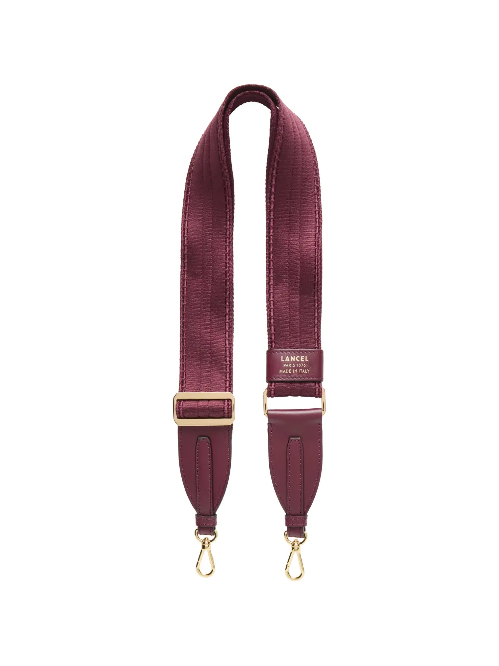 Lancel BCBG logo bag strap - Purple