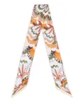 Lancel floral-motif headband - Green