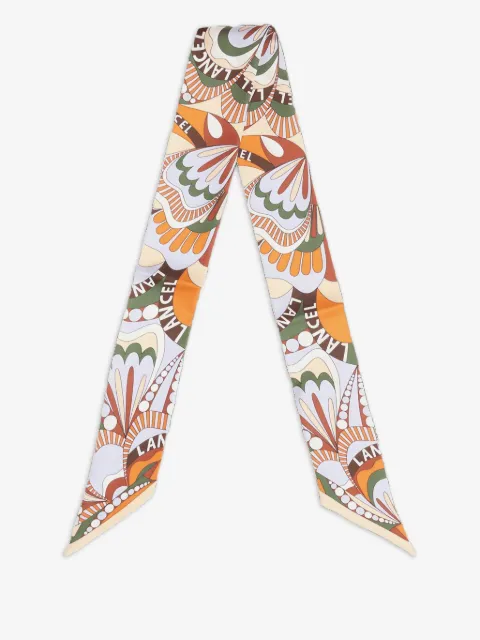 Lancel floral-motif headband