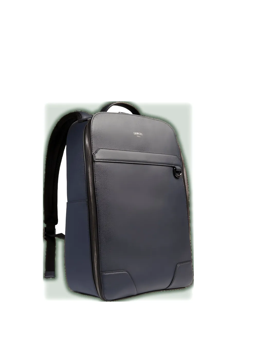 Lancel Charlie convertible leather backpack - Blu