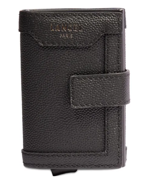 Lancel leather flap wallet 