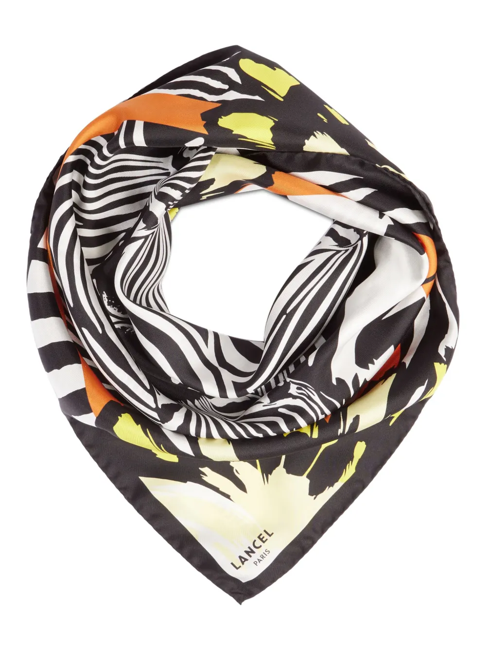 Lancel Zebra Mania silk scarf | Image 2