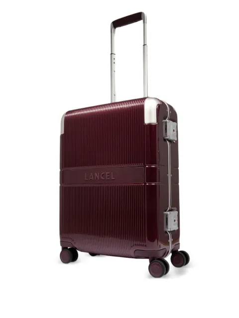 Lancel Empreinte ribbed hard suitcase