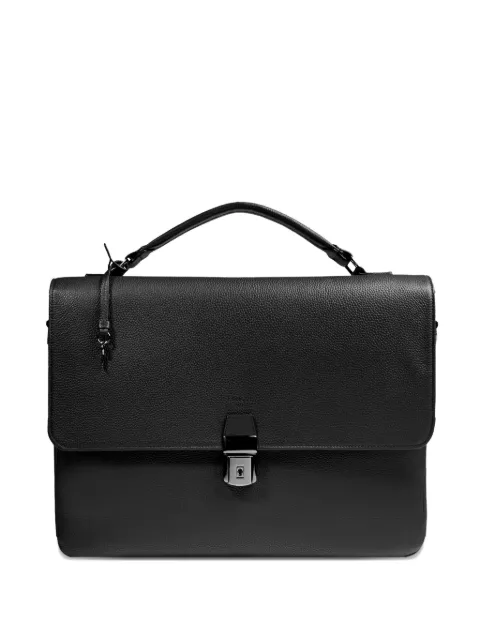 Lancel leather top-handle briefcase