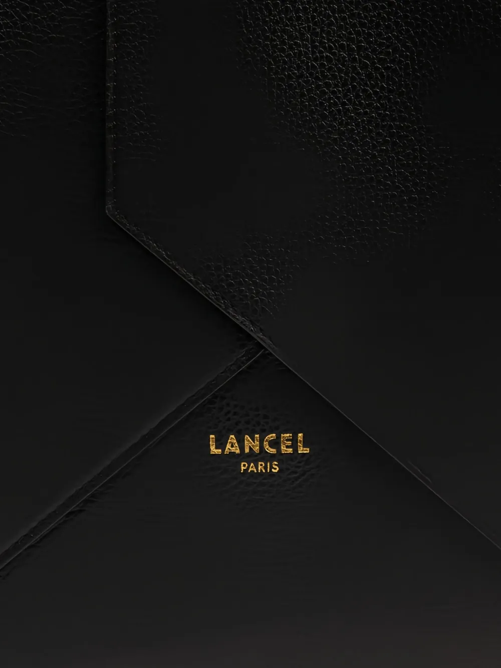 Lancel Enveloppe Flap Backpack In Black