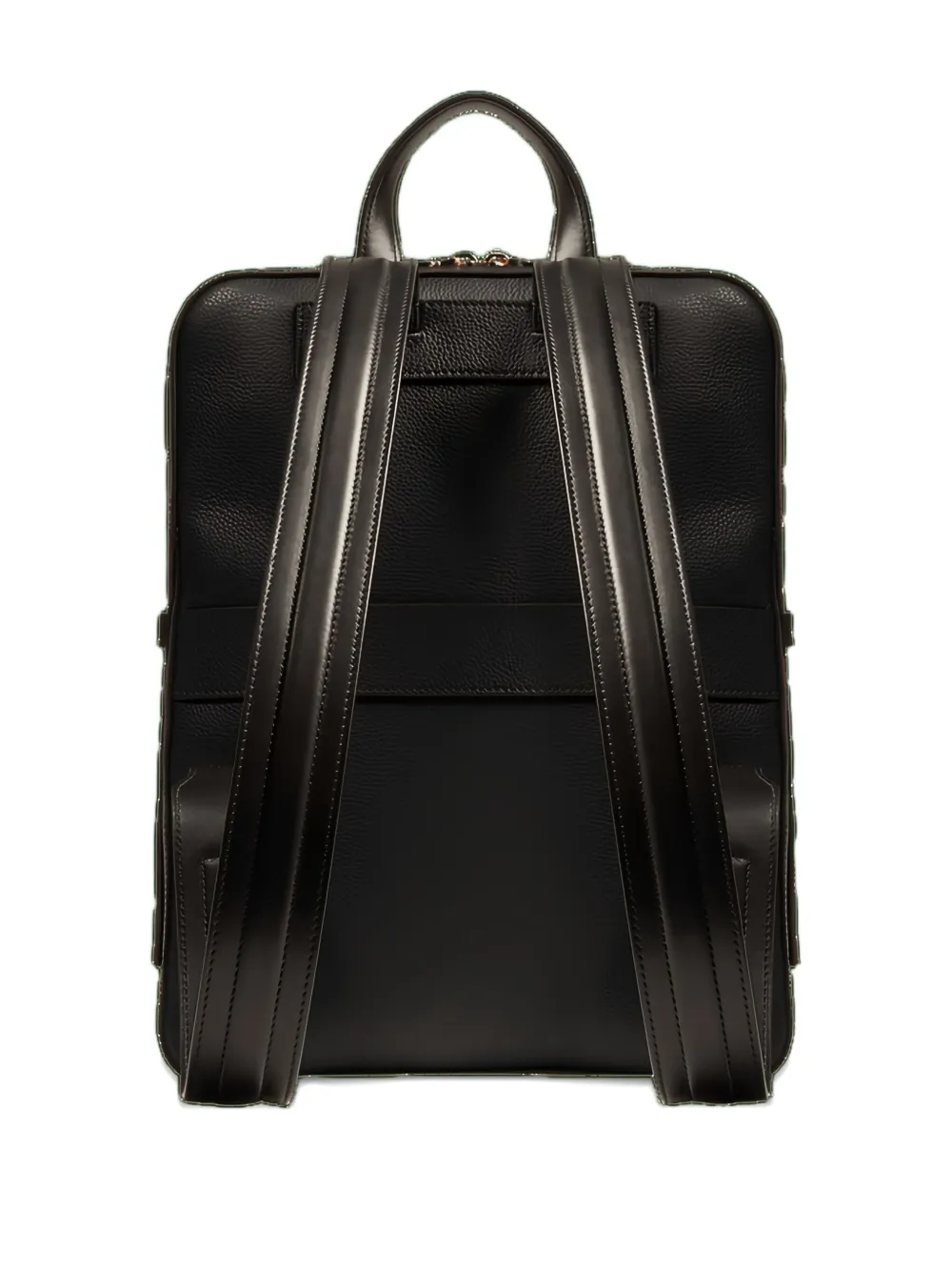 Lancel Enveloppe Flap Backpack In Black