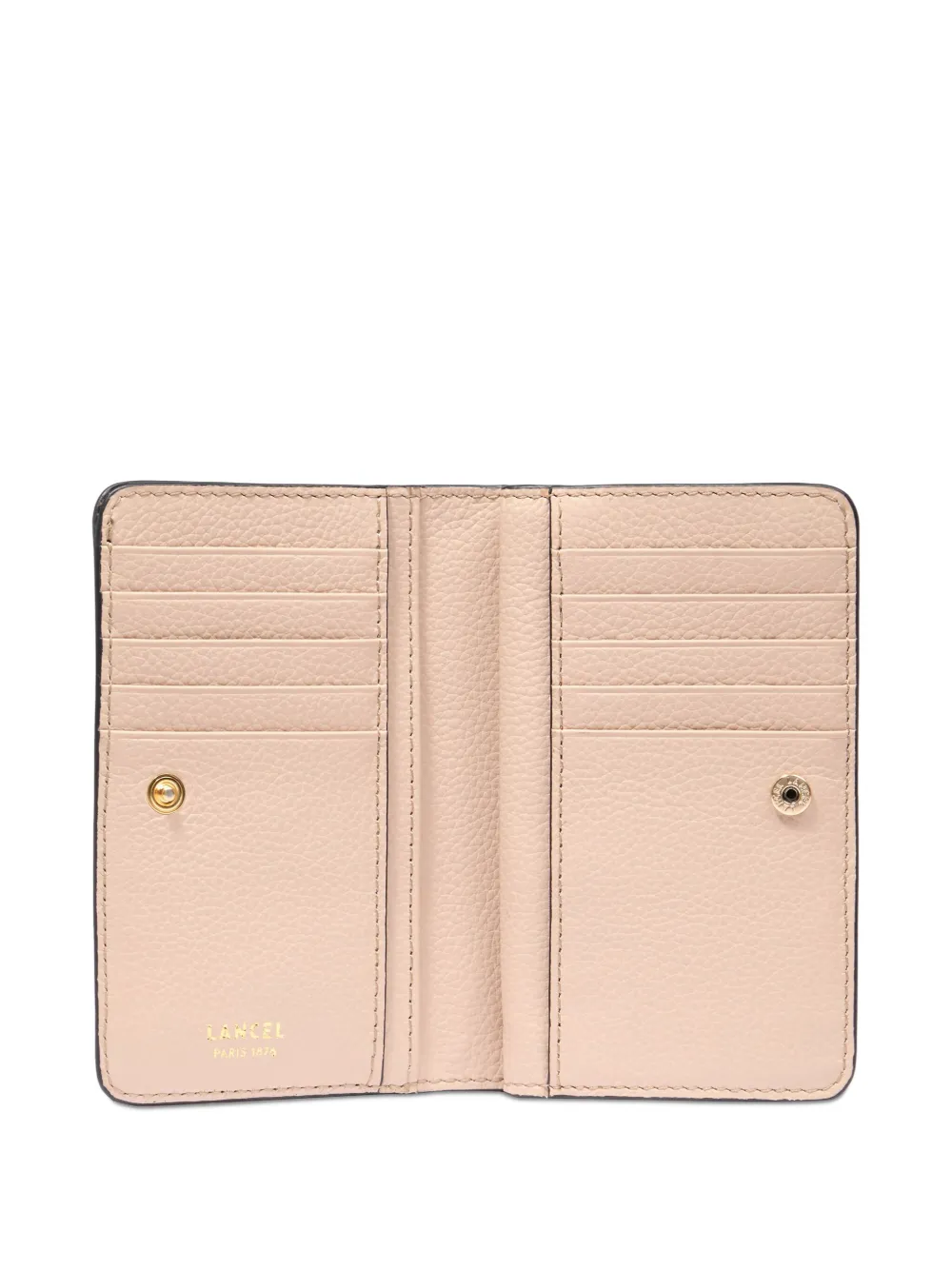 Lancel Zipped Rectangular Wallet In Neutral